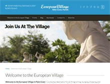 Tablet Screenshot of european-village.com